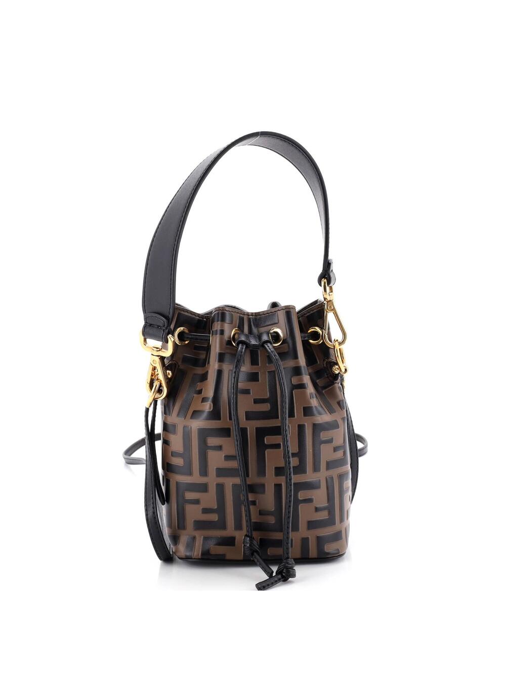 Fendi Mon Tresor Bucket Bag Zucca #276964F16B